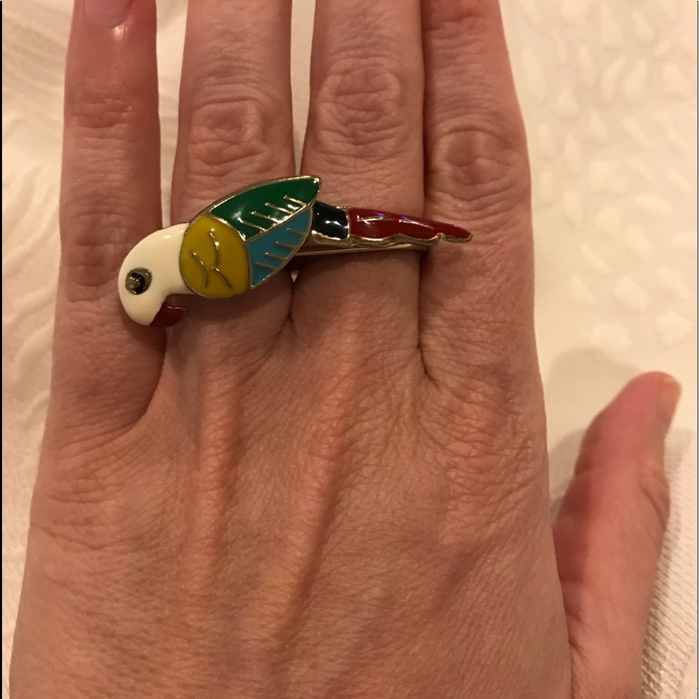 Parrot two-finger Ring